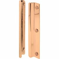 Prime-Line Products Prime-Line® Latch Shield, U 9512, 6"H, Brass Plated -Doors & Windows Sales PL6 U9512