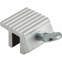 Prime-Line Products Primeline Products U 9800 Sliding Window Lock, Steel Screw, Mill Finish