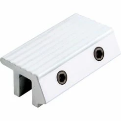Prime-Line Products Primeline Products U 9815 Sliding Door Lock, Tamper Resistant, Aluminum Finish
