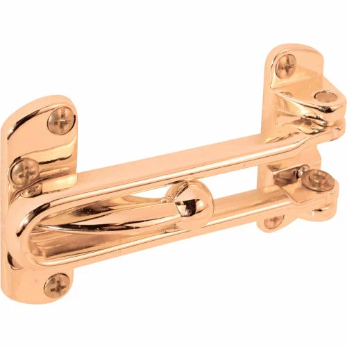 Prime-Line Products Prime-Line® Swing Bar Door Guard, U 9897, Brass 3 Prime-Line Products Prime-Line® Swing Bar Door Guard, U 9897, Brass - Image 3
