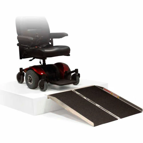 PVI Singlefold Ramp SFW530 - 5'L x 30"W - 800 Lb. Capacity 3 PVI Singlefold Ramp SFW530 - 5'L x 30"W - 800 Lb. Capacity - Image 3