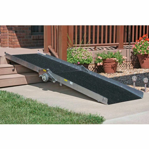 PVI Wheel-A-Bout Portable Utility Ramp WABU1230 - 12'L x 30"W - 600 Lb. Capacity 1 PVI Wheel-A-Bout Portable Utility Ramp WABU1230 - 12'L x 30"W - 600 Lb. Capacity