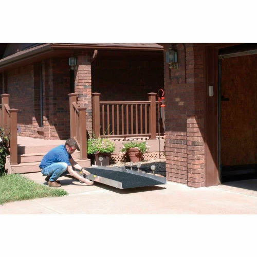 PVI Wheel-A-Bout Portable Utility Ramp WABU1230 - 12'L x 30"W - 600 Lb. Capacity 2 PVI Wheel-A-Bout Portable Utility Ramp WABU1230 - 12'L x 30"W - 600 Lb. Capacity - Image 2