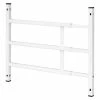 Prime-Line Products Prime-Line S 4748 Fixed Window Guard, 13"-22"W X 15"H , 3 Bar, White