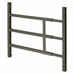 Prime-Line Products Prime-Line S 4750 Fixed Window Guard, 14"-22"W X 15"H , 3 Bar, Brown