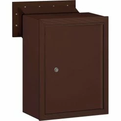 Receptacle 2256BRZ - Option for Door Mail Drop, Bronze