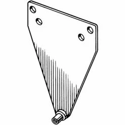 S. Parker Hardware Parallel Arm Bracket For 900 Series - Aluminum - Pkg Qty 30