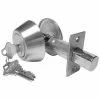 S. Parker Hardware Hd Solid Bar Single Cylinder Deadbolt - Stainless Steel Keyed To Bitting U - Pkg Qty 5