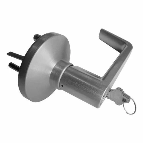 S. Parker Hardware Solid Spindle Tailpiece - Lever Trim Dull Chrome - Pkg Qty 2 1 S. Parker Hardware Solid Spindle Tailpiece - Lever Trim Dull Chrome - Pkg Qty 2