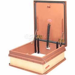 Bilco® Automatic Smoke Vent S-20SV, Single Leaf, Galvanized Steel, 30"L X 36"W