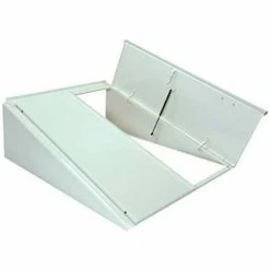 Bilco® Basement Door SZ BGPC1, Flat Areaway, 64"L X 51"W, Size B, Powder Coated White