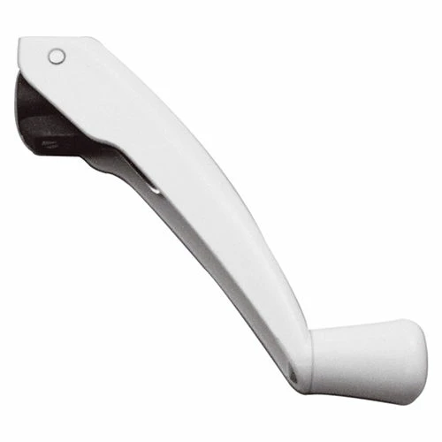 Prime-Line Products Prime Line TH 22253 Folding Crank Handle, Low Profile, White 1 Prime-Line Products Prime Line TH 22253 Folding Crank Handle, Low Profile, White
