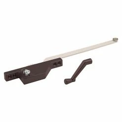 Prime-Line Products Prime-Line TH 23014 Single Arm Operator, 9-1/2", W/Crank, L.H., Bronze