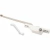 Truth Hardware TH 23019 9-1/2-Inch Single Arm Operator with Crank, Right Hand, White
