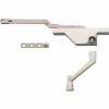 Truth Hardware TH 23092 Dyad Operator with Stud Bracket, Right Hand, White