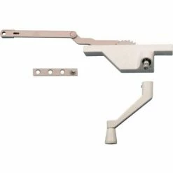 Truth Hardware TH 23092 Dyad Operator with Stud Bracket, Right Hand, White