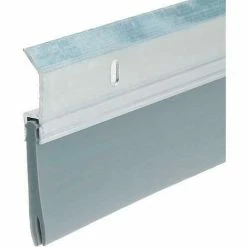 Frost King Extra Wide Heavy Duty Aluminum And Vinyl Door Sweep, Silver - Pkg Qty 12