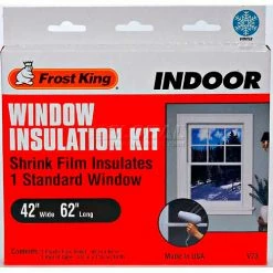 Frost King Standard Shrink Window Kit 1 Sheet - 42" X 62" - Pkg Qty 24