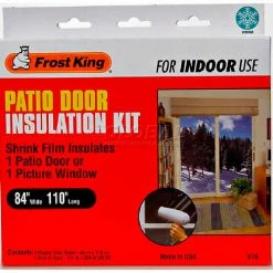 Frost King Patio Door Shrink Window Kit, 84" X 110" - Pkg Qty 12