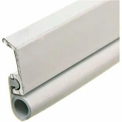 Frost King 2-Piece Aluminum And Vinyl Nail-On Door Set, White - Pkg Qty 15