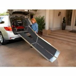 EZ-ACCESS® SUITCASE® Triplefold Ramp TFAS08 - 8'L x 29-1/2"W - 800 Lb. Capacity -Doors & Windows Sales Triplefold 10 2