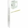 Prime-Line Products Prime-Line® Door And Jamb Reinforcement, U 10895, 2-3/4" Backset, White