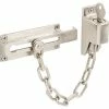 Prime-Line Products Prime-Line® Chain Door Guard With Key, U 11093, Satin Nickel
