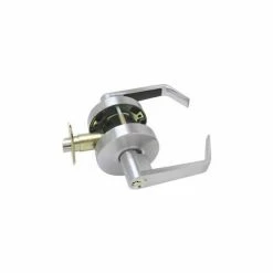 Ultra Hardware Lock Storeroom SC1 Keyway KD Lever G2 Box - Dull Chrome