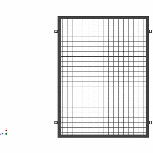 WireCrafters® RapidWire™ 3'W x 3'H, Welded Wire Security Window Guard 1 WireCrafters® RapidWire™ 3'W x 3'H, Welded Wire Security Window Guard