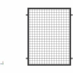 WireCrafters® RapidWire™ 3'W x 4'H, Welded Wire Security Window Guard