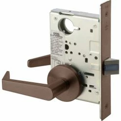 Yale 8808FL X 626 AUR Field Reversible Mortise Lockset