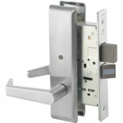 Yale 8802FL X 626 AUCN Field Reversible Mortise Lockset