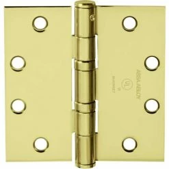 McKinney 5 Knuckle Hinges, Standard Weight, TA2714 4 1/2X4 1/2 US3, 6"L x 6"W x 2"H, 8-1/2" Dia - Pkg Qty 3