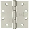 McKinney 5 Knuckle Hinges, Standard Weight, TA2714 4 1/2X4 1/2 US15, 6"L x 6"W x 2"H, 8-1/2" Dia - Pkg Qty 3