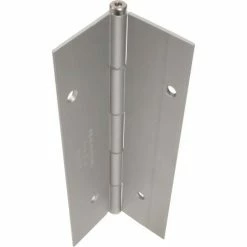 Markar Edge Mount Pin & Barrel Hinge, Stainless Steel, 95" Long, 14 Gauge