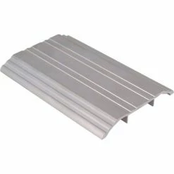 Pemko Aluminum Saddle Threshold 48"L x 4"W, 1/2"H, Mill Aluminum