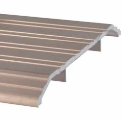 Pemko Aluminum Saddle Threshold 72"L x 6"W, 1/2"H, Mill Aluminum