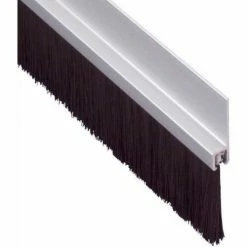 Pemko Aluminum Retainer W/ Nylon Insert 36"L x 2-1/4"W, Clear Anodized Aluminum - Pkg Qty 3