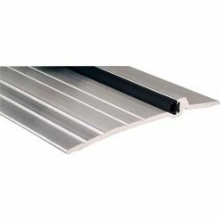 Pemko Aluminum Latching Panic Saddle Threshold W/ Thermo Insert 36"L x 1-1/2"W, Mill Aluminum