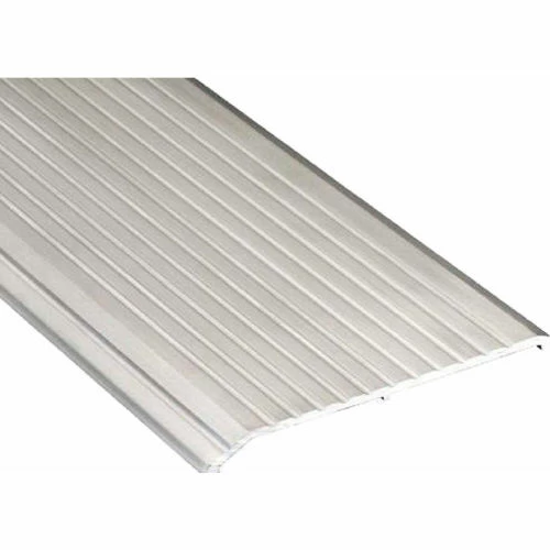 Pemko Aluminum Saddle Threshold 36"L x 8"W, 1/4"H, Mill Aluminum 1 Pemko Aluminum Saddle Threshold 36"L x 8"W, 1/4"H, Mill Aluminum