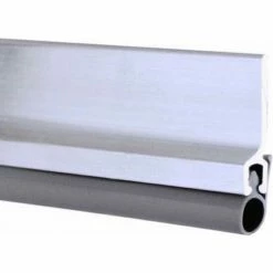 Pemko Split Astragal & Vinyl Insert 36 to 84"L Aluminum - Pkg Qty 10