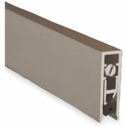 Pemko Door Bottom W/ EPDM Insert 36"L x 19/32"W Clear Anodized Aluminum