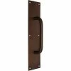 Rockwood Pull Plate, 8"L x 16"H x 3/4, Oxidized Satin Bronze, 8" CTC
