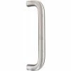 Rockwood Straight Door Pull, 9"L x 1"Dia, 10" CTC
