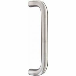Rockwood Straight Door Pull, 9"L x 1"Dia, 10" CTC