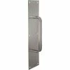 Rockwood Pull Plate, 4"L x 16"H x 1, Satin Stainless Steel, 8" CTC