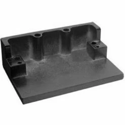 Rockwood Mounting Bracket, Satin Chrome - Pkg Qty 3