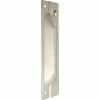 Rockwood Latch Protector, 11"L x 3"W x 1/2"H, 11-2/5" Dia, Satin Stainless Steel - Pkg Qty 3