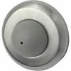 Rockwood Wall Stop - Convex, 2-1/2"Dia Chrome Plated - Pkg Qty 25