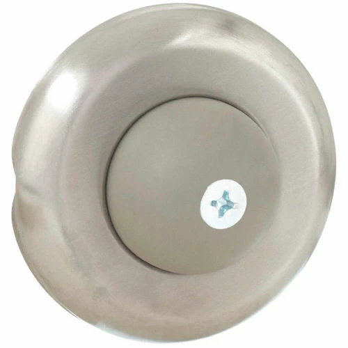 Rockwood Wall Stop - Convex, 2-1/2"Dia Stainless Steel - Pkg Qty 25 1 Rockwood Wall Stop - Convex, 2-1/2"Dia Stainless Steel - Pkg Qty 25